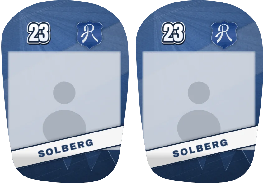 Rollon-leggskinn, like: bilde, navn og nummer på begge